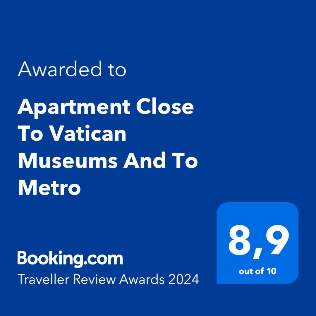 Apartment Close To Vatican Museums And To Metro Roma Exterior foto